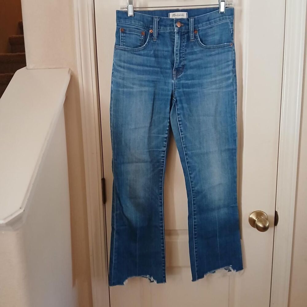 Madewell Cali Demi Bootcut Cropped Jeans 26 Capsule Wardrobe Staple Classic